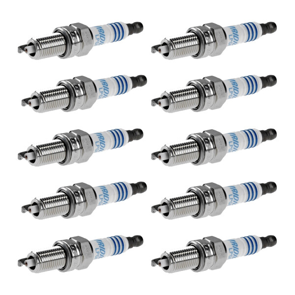 10 Zündkerzen fester SAE-Anschluss NGK LPG Laser Line für u.a. FIAT GRANDE