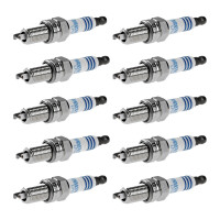 10 Zündkerzen fester SAE-Anschluss NGK LPG Laser...