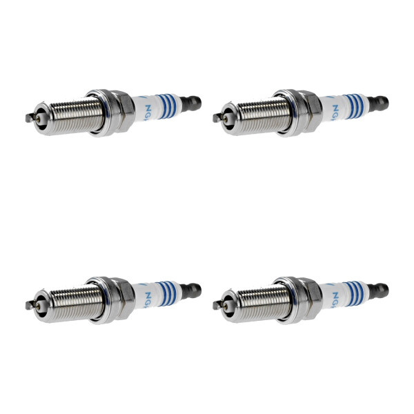 4 Spark Plugs fixed SAE connection NGK LPG Laser Line for e.g. VOLVO V70