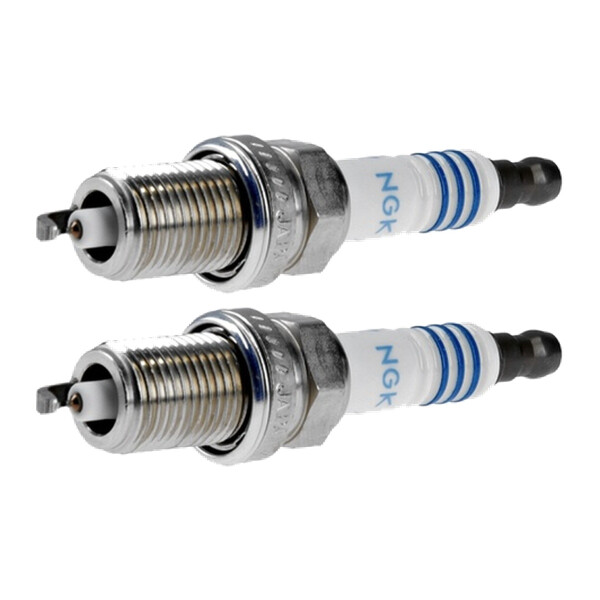 2 Spark Plugs fixed SAE connection NGK LPG Laser Line for e.g. OPEL ASTRA