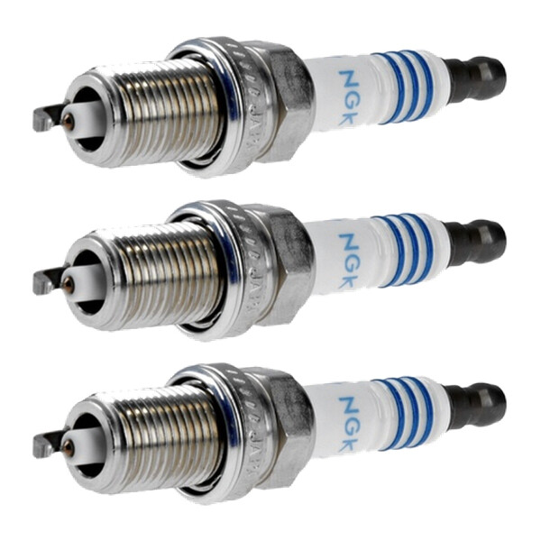 3 Spark Plugs fixed SAE connection NGK LPG Laser Line for e.g. OPEL ASTRA