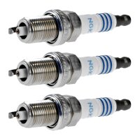 3 Spark Plugs fixed SAE connection NGK LPG Laser Line for...