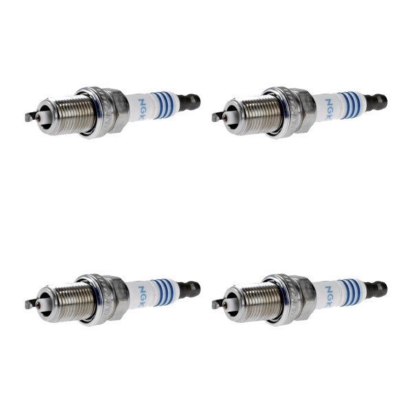 4 Spark Plugs fixed SAE connection NGK LPG Laser Line for e.g. OPEL ASTRA