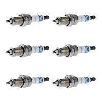 6 Spark Plugs fixed SAE connection NGK LPG Laser Line for...
