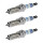 3 Spark Plugs fixed SAE connection NGK LPG Laser Line for e.g. FORD MONDEO