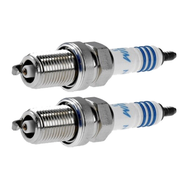 2 Spark Plugs Iridium centre electrode NGK LPG Laser Line for e.g. CITROËN BX