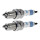 2 Spark Plugs Iridium centre electrode NGK LPG Laser Line for e.g. CITROËN BX