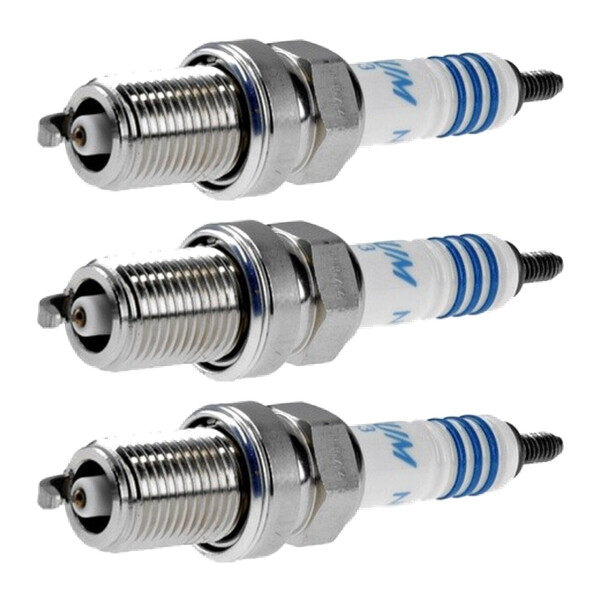 3 Spark Plugs Iridium centre electrode NGK LPG Laser Line for e.g. CITROËN BX