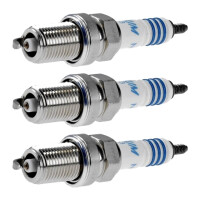 3 Spark Plugs Iridium centre electrode NGK LPG Laser Line...