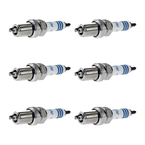 6 Spark Plugs Iridium centre electrode NGK LPG Laser Line for e.g. CITROËN BX
