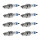 8 Spark Plugs Iridium centre electrode NGK LPG Laser Line for e.g. CITROËN BX