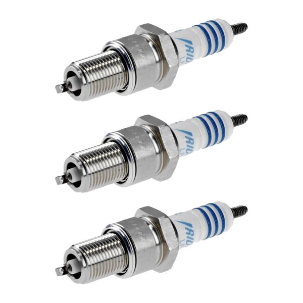 3 Zündkerzen Iridium-Mittelelektrode NGK LPG Laser Line für u.a. MB S-KLASSE