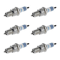 6 Spark Plugs Iridium centre electrode NGK LPG Laser Line...