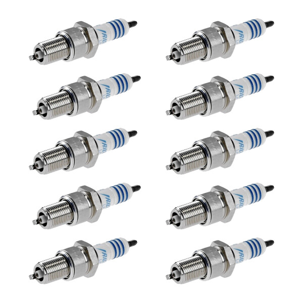 10 Spark Plugs Iridium centre electrode NGK LPG Laser Line for e.g. MB S-CLASS