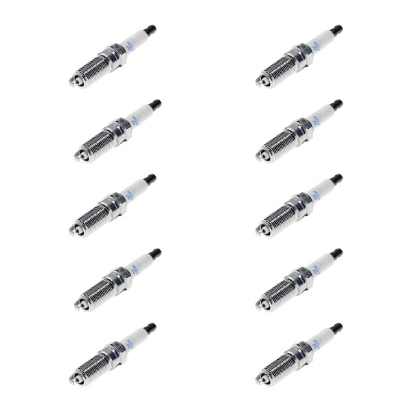 10 Spark Plugs fixed SAE connection NGK aftermarket expertise for FORD USA