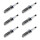 6 Spark Plugs fixed SAE connection NGK aftermarket expertise for e.g. FIAT CROMA