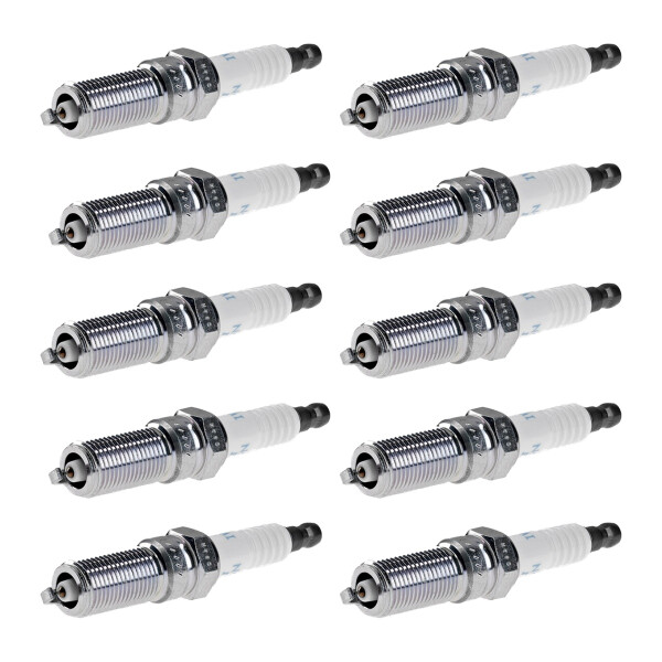 10 Spark Plugs fixed SAE connection NGK aftermarket expertise for FORD FOCUS