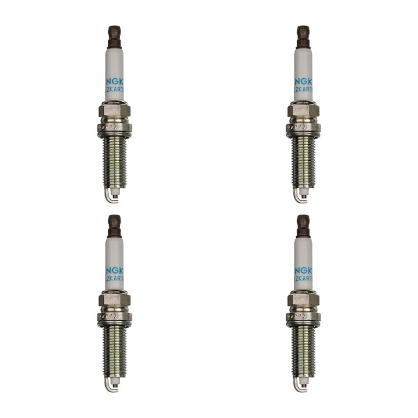 4 Spark Plugs fixed SAE connection NGK V-Line for e.g. RENAULT MODUS
