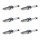 6 Spark Plugs fixed SAE connection NGK IAM expertise for e.g. RENAULT MODUS
