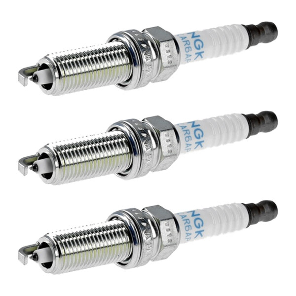 3 Spark Plugs fixed SAE connection NGK IAM expertise for e.g. NISSAN NOTE