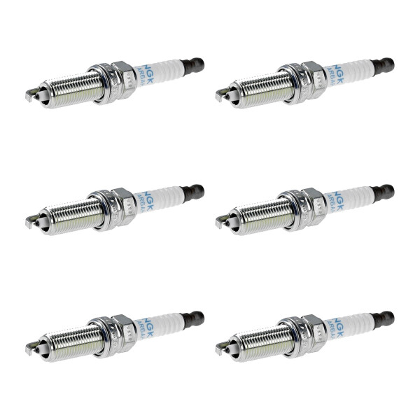 6 Spark Plugs fixed SAE connection NGK IAM expertise for e.g. NISSAN NOTE