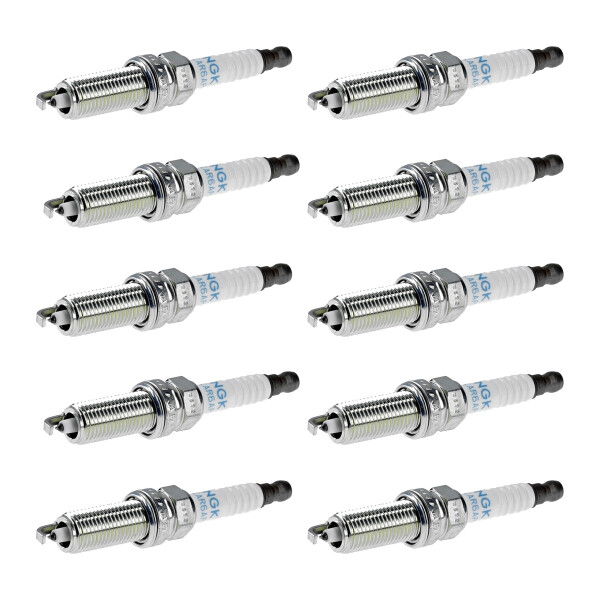 10 Spark Plugs fixed SAE connection NGK IAM expertise for e.g. NISSAN NOTE