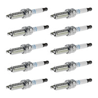 10 Spark Plugs fixed SAE connection NGK IAM expertise for...