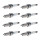 8 Spark Plugs fixed SAE connection NGK for BMW 3 Series and others