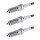 3 Spark Plugs fixed SAE connection NGK suitable for CHRYSLER PT and others
