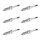 6 Spark Plugs fixed SAE connection NGK suitable for FORD FIESTA and others