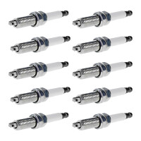 10 Spark Plugs fixed SAE connection NGK V-Line suitable...