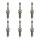 6 Spark Plugs fixed SAE connection NGK suitable for HYUNDAI I30 and others