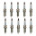 10 Spark Plugs fixed SAE connection NGK suitable for HYUNDAI I30 and others