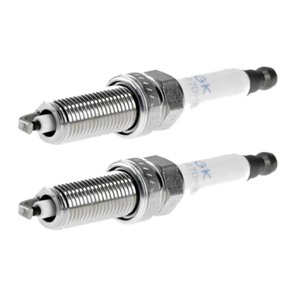 2 Spark Plugs with flat seal seat NGK suitable for DACIA LODGY and others