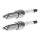 2 Spark Plugs with flat seal seat NGK suitable for DACIA LODGY and others