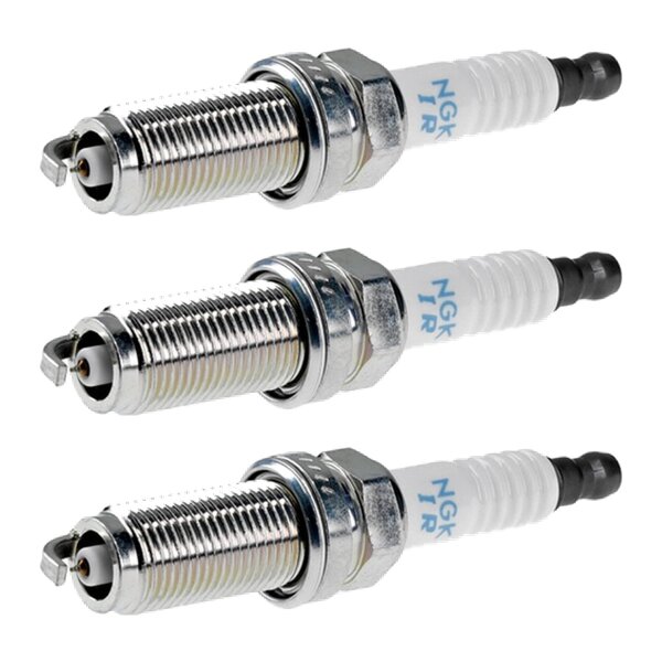 3 Spark Plugs fixed SAE connection NGK for e.g. MITSUBISHI OUTLANDER