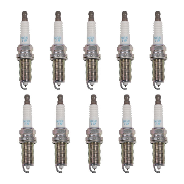 10 Spark Plugs fixed SAE connection NGK aftermarket expertise for e.g. RAM 1500