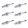 6 Spark Plugs fixed SAE connection NGK IAM expertise for NISSAN and others