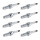 8 Spark Plugs fixed SAE connection NGK IAM expertise for NISSAN and others