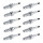 10 Spark Plugs fixed SAE connection NGK IAM expertise for NISSAN and others