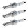 3 Spark Plugs with flat seal seat NGK aftermarket expertise for HONDA