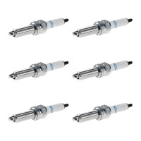 6 Spark Plugs with flat seal seat NGK aftermarket...