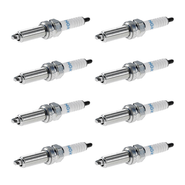 8 Spark Plugs with flat seal seat NGK aftermarket expertise for HONDA