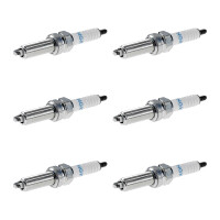 6 Spark Plugs with flat seal seat NGK aftermarket...