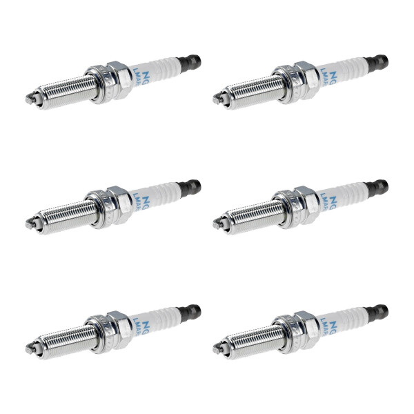 6 Spark Plugs fixed SAE connection NGK IAM expertise for various vehicles