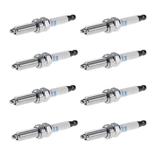 8 Spark Plugs fixed SAE connection NGK IAM expertise for various vehicles