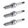 3 Spark Plugs fixed SAE connection NGK aftermarket expertise for e.g. FIAT 500