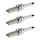 3 Spark Plugs with flat seal seat NGK Aftermarket-Expertise fits KTM