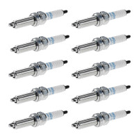 10 Spark Plugs with flat seal seat NGK aftermarket...