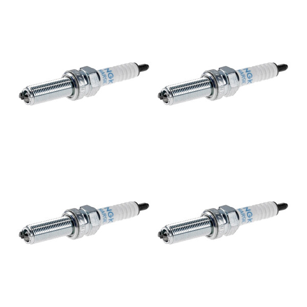 4 Spark Plugs with flat seal seat NGK aftermarket expertise for YAMAHA
